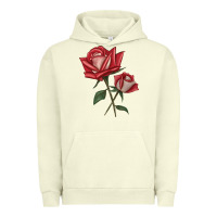 Pigment Pistachio Love Rose Urban Hoodie - LillyAllenDesigns