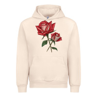 Sandshell Love Rose Urban Hoodie - LillyAllenDesigns