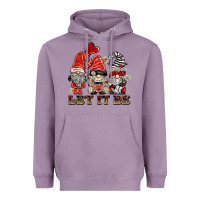Lavender let it be ladybug gnomies Heavyweight Hoodie - BarkalooDesign
