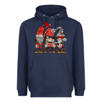 Navy let it be ladybug gnomies Heavyweight Hoodie - BarkalooDesign