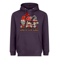 Plum let it be ladybug gnomies Heavyweight Hoodie - BarkalooDesign