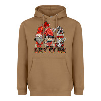 Toasted Coconut let it be ladybug gnomies Heavyweight Hoodie - BarkalooDesign