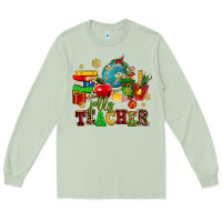 Matcha christmas jolly teachers Long Sleeve Tee - AdoDesignShop