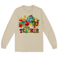 Mushroom christmas jolly teachers Long Sleeve Tee - AdoDesignShop