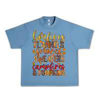 Pebble Blue bonfires flannels s'mores campfires and pumpkins Urban Heavy Tee - Zillion Design Studio