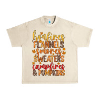 Sandshell bonfires flannels s'mores campfires and pumpkins Urban Heavy Tee - Zillion Design Studio