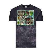 Cloud Black country western Vintage Tee - Zillion Design Studio