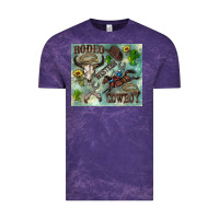 Cloud Purple country western Vintage Tee - Zillion Design Studio