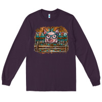 Plum mom pig Long Sleeve Tee - SublimationCraftShop