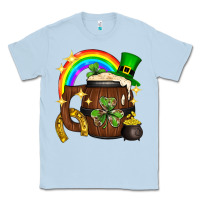 Dusty Blue st. patricks day barrel beer Classic Tee - Neo Western