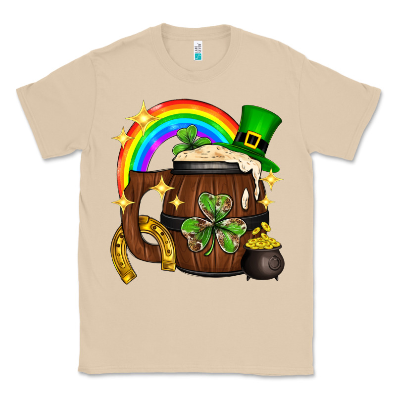 St. Patricks Day Barrel Beer Classic Tee by Neo Western | Teevron