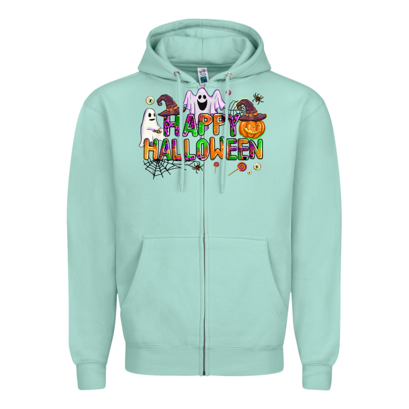 Happy Halloween Zipper Hoodie by AdoDesignShop | Teevron