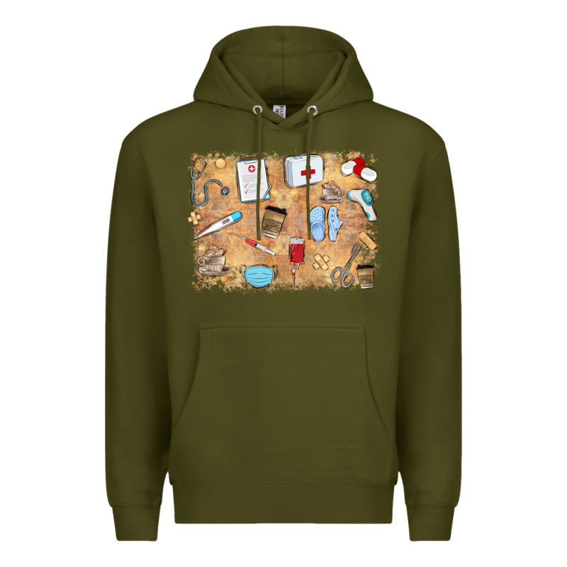 Nurse Premium Hoodie by MaliasSmallBusiness | Teevron