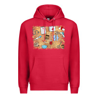 Cardinal nurse Premium Hoodie - MaliasSmallBusiness