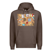 Coffee nurse Premium Hoodie - MaliasSmallBusiness