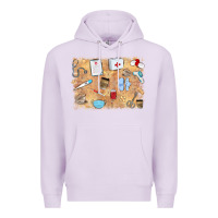 Lilac nurse Premium Hoodie - MaliasSmallBusiness