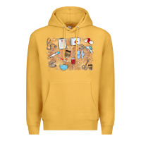 Mustard nurse Premium Hoodie - MaliasSmallBusiness