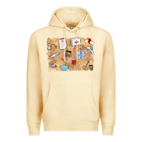 Pina Colada nurse Premium Hoodie - MaliasSmallBusiness