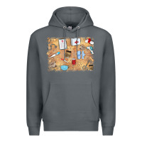 Rock nurse Premium Hoodie - MaliasSmallBusiness