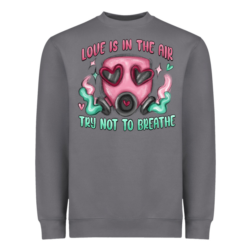Love Is In The Air Heavyweight Sweatshirt by MaliasSmallBusiness | Teevron