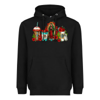 Black lady of guadalupe coffee Heavyweight Hoodie - Jasminsmagicworld