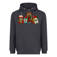 Smoke lady of guadalupe coffee Heavyweight Hoodie - Jasminsmagicworld