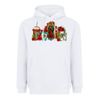 White lady of guadalupe coffee Heavyweight Hoodie - Jasminsmagicworld