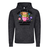 Too Many Kids Not Enough Caffeine Vintage Hoodie | Teevron