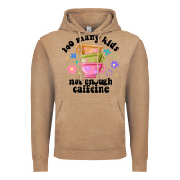 Vintage Coffee too many kids not enough caffeine Vintage Hoodie - JahusDesignShop
