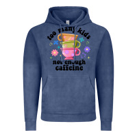 Vintage Denim too many kids not enough caffeine Vintage Hoodie - JahusDesignShop