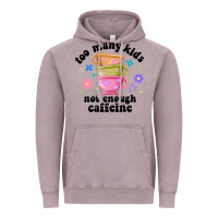 Vintage Zinc too many kids not enough caffeine Vintage Hoodie - JahusDesignShop