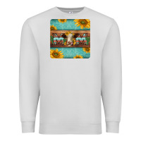 Dove Grey hereford cattle mom coaster Premium Sweatshirt - Jasminsmagicworld
