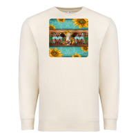Sandshell hereford cattle mom coaster Premium Sweatshirt - Jasminsmagicworld