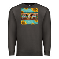 Smoke hereford cattle mom coaster Premium Sweatshirt - Jasminsmagicworld
