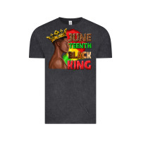 Vintage Black juneteenth black king Vintage Tee - texasbilliewilder