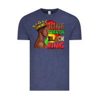 Vintage Denim juneteenth black king Vintage Tee - texasbilliewilder