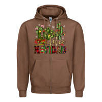 Chestnut cactus feliz navidad Zipper Hoodie - JahusDesignShop