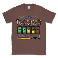 Chestnut battery life of a teacher monday friday Classic Tee - CowhideDigitalArt
