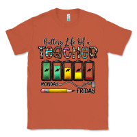Copper battery life of a teacher monday friday Classic Tee - CowhideDigitalArt