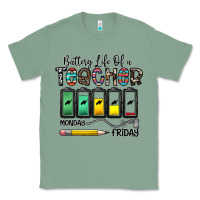 Sage battery life of a teacher monday friday Classic Tee - CowhideDigitalArt