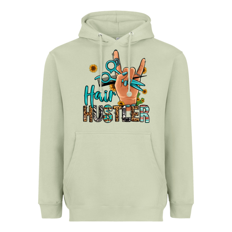Hair Hustler Heavyweight Hoodie by Jasminsmagicworld | Teevron