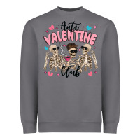 Anti Valentine Club Heavyweight Sweatshirt | Teevron