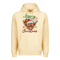 Pina Colada merry christmas cow Premium Hoodie - MaliasSmallBusiness