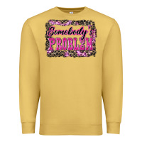 Antique Gold Western Somebody's Problem Premium Sweatshirt - LillyAllenDesigns