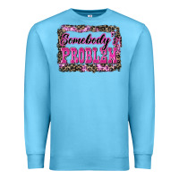 Ocean Blue Western Somebody's Problem Premium Sweatshirt - LillyAllenDesigns