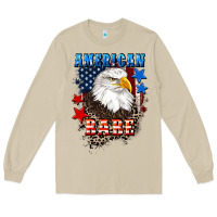 Mushroom American Babe  4th of july Long Sleeve Tee - CowGirlArtShop
