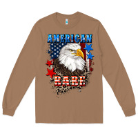 Toasted Coconut American Babe  4th of july Long Sleeve Tee - CowGirlArtShop