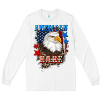 White American Babe  4th of july Long Sleeve Tee - CowGirlArtShop