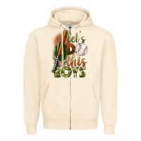 Sandshell let's do this boys field baseball Zipper Hoodie - BundleAndBundleShop
