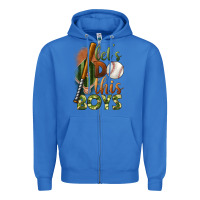 True Royal let's do this boys field baseball Zipper Hoodie - BundleAndBundleShop